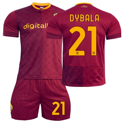 22/23 Roma hemma Dybala tröja nr 21
