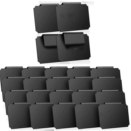 Korgmärkningsetiketter Griffeltavla Etiketter Skafferietiketter