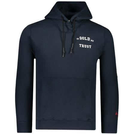 In Gold We Trust Hoodie , Blauw , Heren , Maat: S