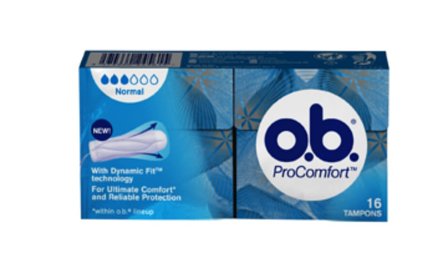 O.B. Normal, Medicin & Pleje, Bind & Indlæg, Tamponer