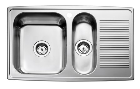 Intra HZD815SHLF Diskbänk för planlimning, 815 x 510 mm Utförande: Vänster, Kök