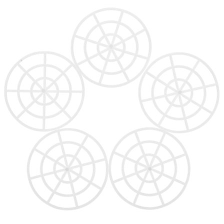 10 stk. Sylteagurk Glass Vekt Press Sylteagurk Verktøy Plast Mesh Glass Press Fermentering Mat Glass Press Plate For Fermentering Grønnsak 