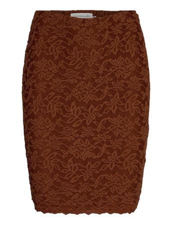 Skirt Kort Skjørt Brun Rosemunde
