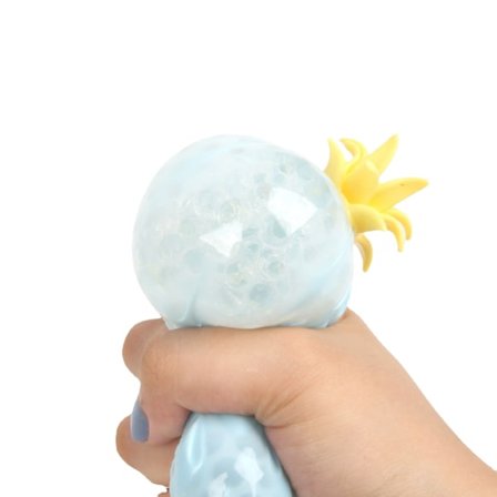 Fidget Leksaker sensoriska leksaker tryckboll Ananas Frukt CE-godkänd Blå