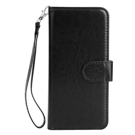 Elegant Plånboksfodral (9-kort) Iphone Xr (leman) Svart