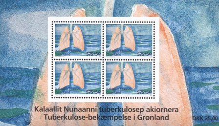 Grønland - Anti-Tuberkulose - Postfrisk miniark