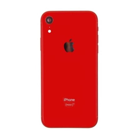 iPhone XR Baksida med Komplett Ram - Röd
