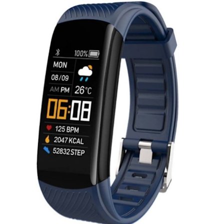 Multifunktionelt Smartwatch - Puls, Blodtryk, Søvnmonitor & Flere Sundheds- og Livsstilsfunktioner