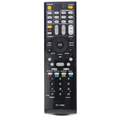Kompatibel med Anhui ONKYO forstærker RC-799M fjernbetjening TX-SR507 577 HT-S6200 R670