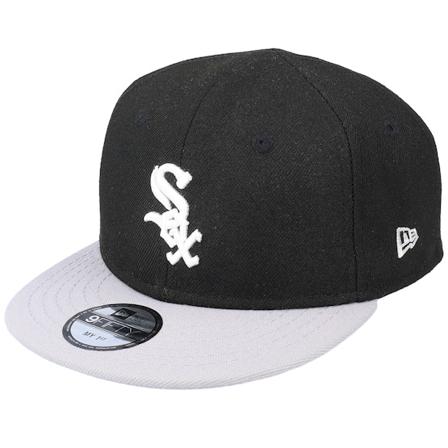 New Era - MLB Schwarz snapback Cap - Kids Chicago White Sox My 1St 9FIFTY Black/Grey Strapback @ Hatstore