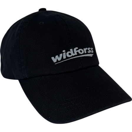 Widforss Unisex Cap Black