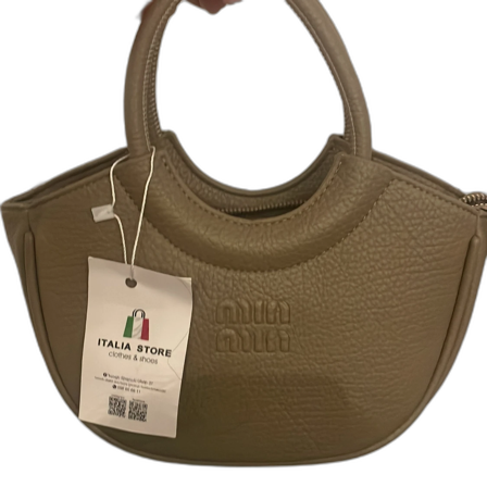 Beige handväska från Miu Miu