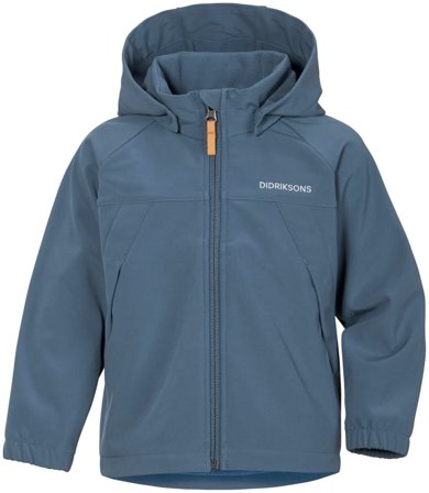 Didriksons Dellen Kids' Jacket 4 Children soft shell jackets Blue 140