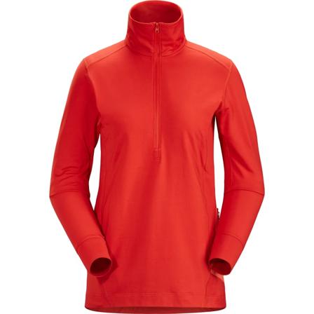 Arc'teryx Women's Rho Lt Zip Neck Women Mid layer tops Red S