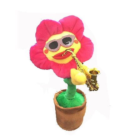 Dansande Toystalking Blomleksak upprepar vad du säger