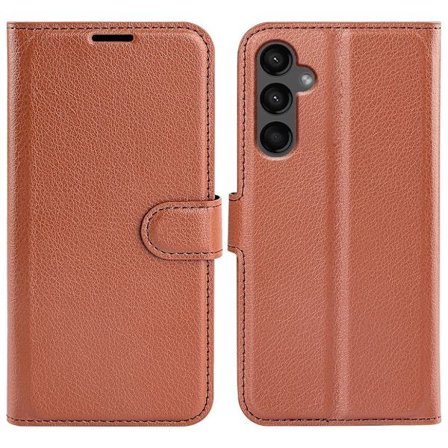 Samsung Galaxy A15 5G wallet cover - Brown