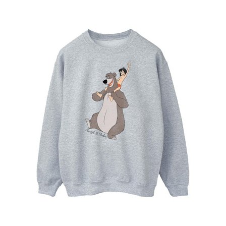 Djungelboken Dam/Dam Classic Mowgli Och Baloo Sweatshirt L