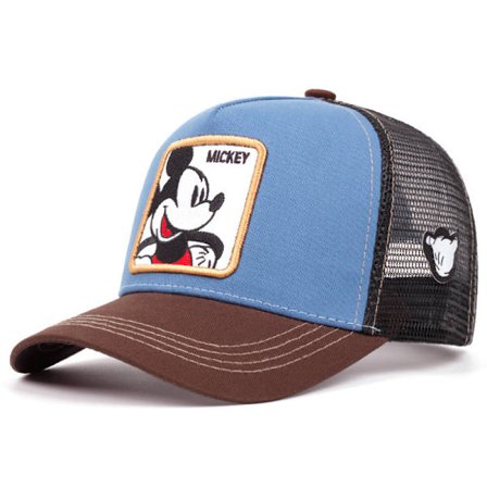 Cartoon Baseball Cap Sommar Mesh Cap Amerikansk Hatt Solhatt Fashionabel och Mångsidig