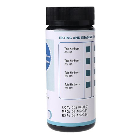 50/100 Strips Teststrips til hårdt vand Praktisk og nøjagtigt testsæt til hårdt vand