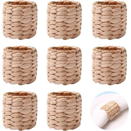 Maalaistyyliset lautasliinarenkaat, lautasliinarenkaat, boheemit lautasliinarenkaat, luovat lautasliinarenkaat, lautasliinarengassarjat, kudotut 