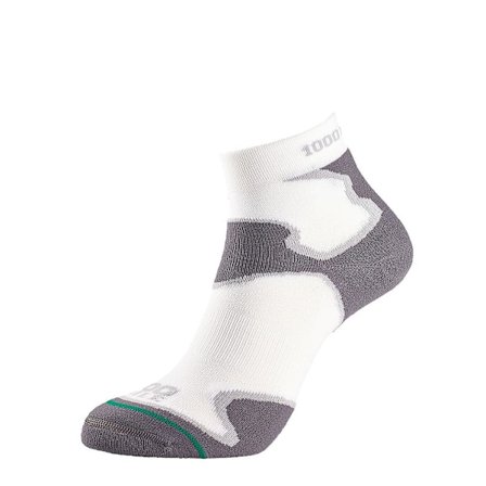 1000 Mile Mens Fusion Socks L Vit/Grå