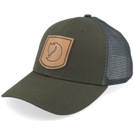 Fjällräven - Grön trucker Keps - Värmland Cap Deep Forest Trucker @ Hatstore