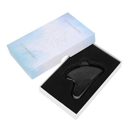 Bærbar Gua Sha-tavle Akupunkturterapi Full Body SPA Skrapemassasjeverktøy