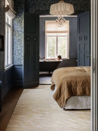 Tapis De Laine Animal Camouge Beige Oeko-Tex