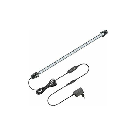 LED-akvarieljus med timerfunktion, nedsänkbar vit och blå belysning, justerbar belysning för fiskakvarium, 4W, 230 LM