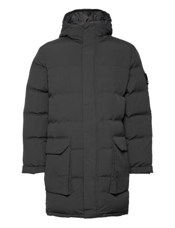Alex Long Down Jkt M Parka Jakke Sort Jack Wolfskin