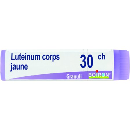 Boiron Luteinum Corps Jaune Globuli 30Ch Dose 1g