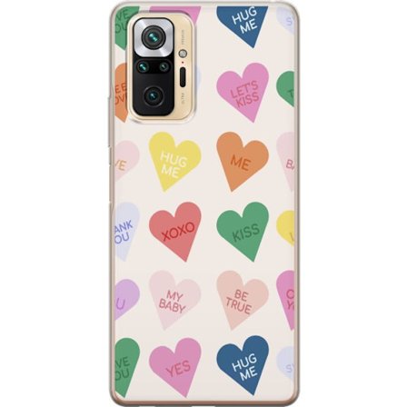 Yhteensopiva Puhelinkuori Xiaomi Xiaomi Redmi Note 10 Pro Karkkisydämet