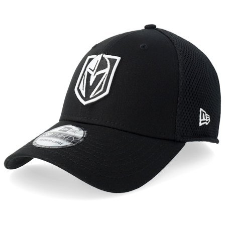 New Era - NHL Schwarz flexfit Cap - Vegas Golden Knights 39THIRTY Eg Neo Black/White Mesh Flexfit @ Hatstore