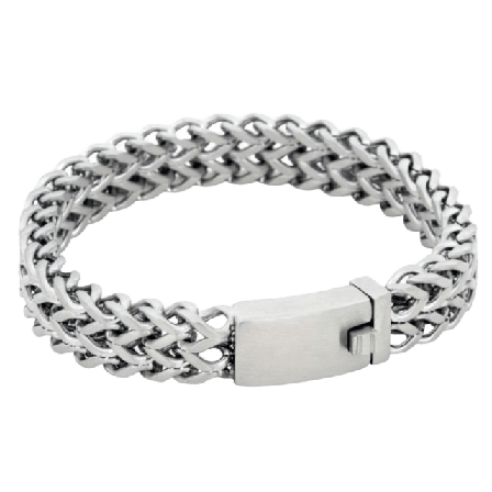 by BILLGREN Scott Steel Bracelet Accessoarer Herr Silver 21 cm