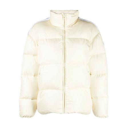 Palm Angels Logo-Print Padded Jakke Hvid, Dame