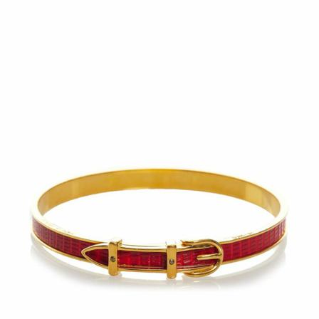 Hermès Vintage, Bracelets Rood, Dames, Maat:ONE Size