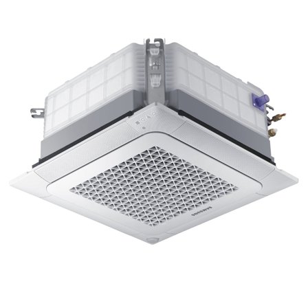 Samsung Cassetta 4 Vie Mini WindFree 9000 BTU unità interna condizionatore inverter R32