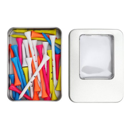 Ahorn Træ Golf Tee Sæt Klar Skala Stabil Flere Størrelser Nem Justering Robust Udskiftning