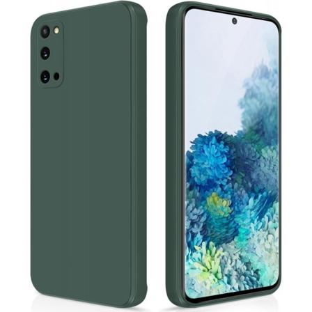 Samsung S20 Gummierte Matte Green Shell Liquid - Grønn