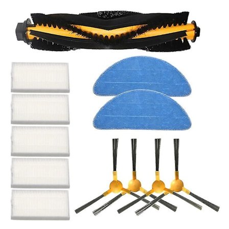 Sidebørste Moppklut Filter Til Liectroux C30b Proscenic 800t Robot