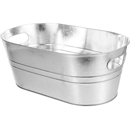 Ishållare för party dryckeshink utomhus picknick järn rektangulär vinkylare hink 1 st