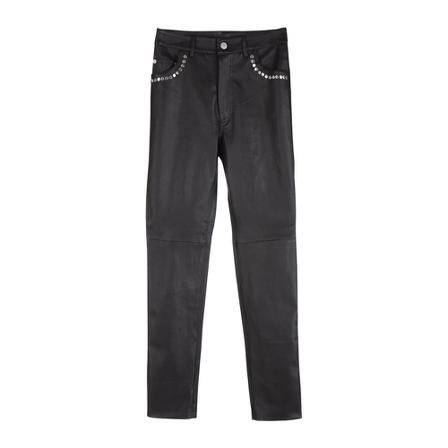 Alessandra Rich, Trousers Zwart, Dames, Maat:XS