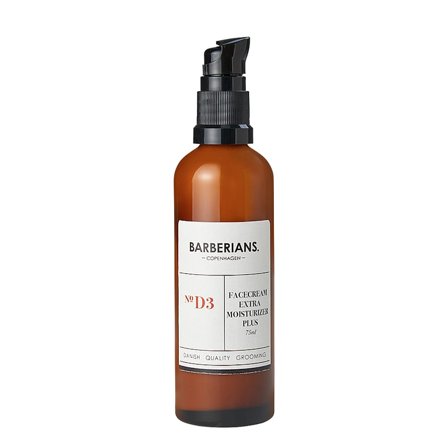 Barberians cph Face Cream Extra Moisturizer 75 ml, Mænd, Ansigtspleje, Uren Hud