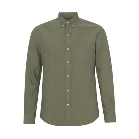 Colorful Standard Organic Button Down Shirt Grøn, Herre Skjorter