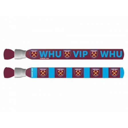 West Ham United FC Festival Armband 2-pack One Size Maroo