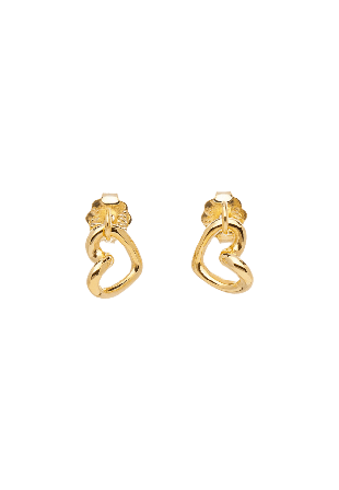 Drakenberg Sjölin Love Vibe drop studs gold Örhängen Dam Guld ONESIZE