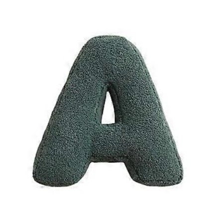 Myk engelsk bokstavpute for barn - Alfabetlæring og barneromsdekor (A)