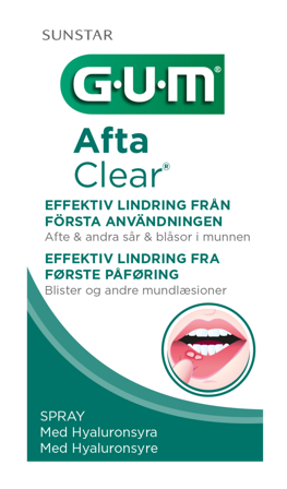 Gum Afta Clear munnspray 15 ml