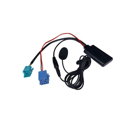 Bluetooth 5.0 AUX IN-kabel 3.5mm Jack ISO 8Pin 7 607 897 093 Håndfri mikrofon Udskiftning til Bora af Blaupunkt