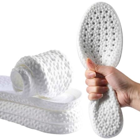 Skoinlägg Innersula 4D Cloud Boost - Mjuka och Stödjande EUR 43-44 vit